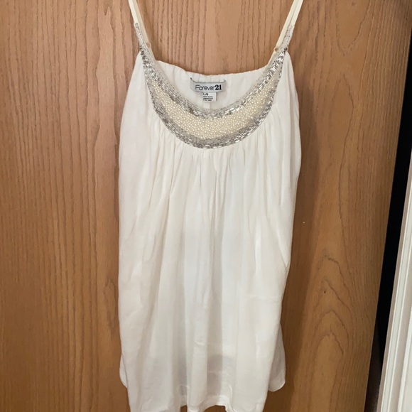 Forever 21 Tops - Forever 21 Jeweled Tank Top